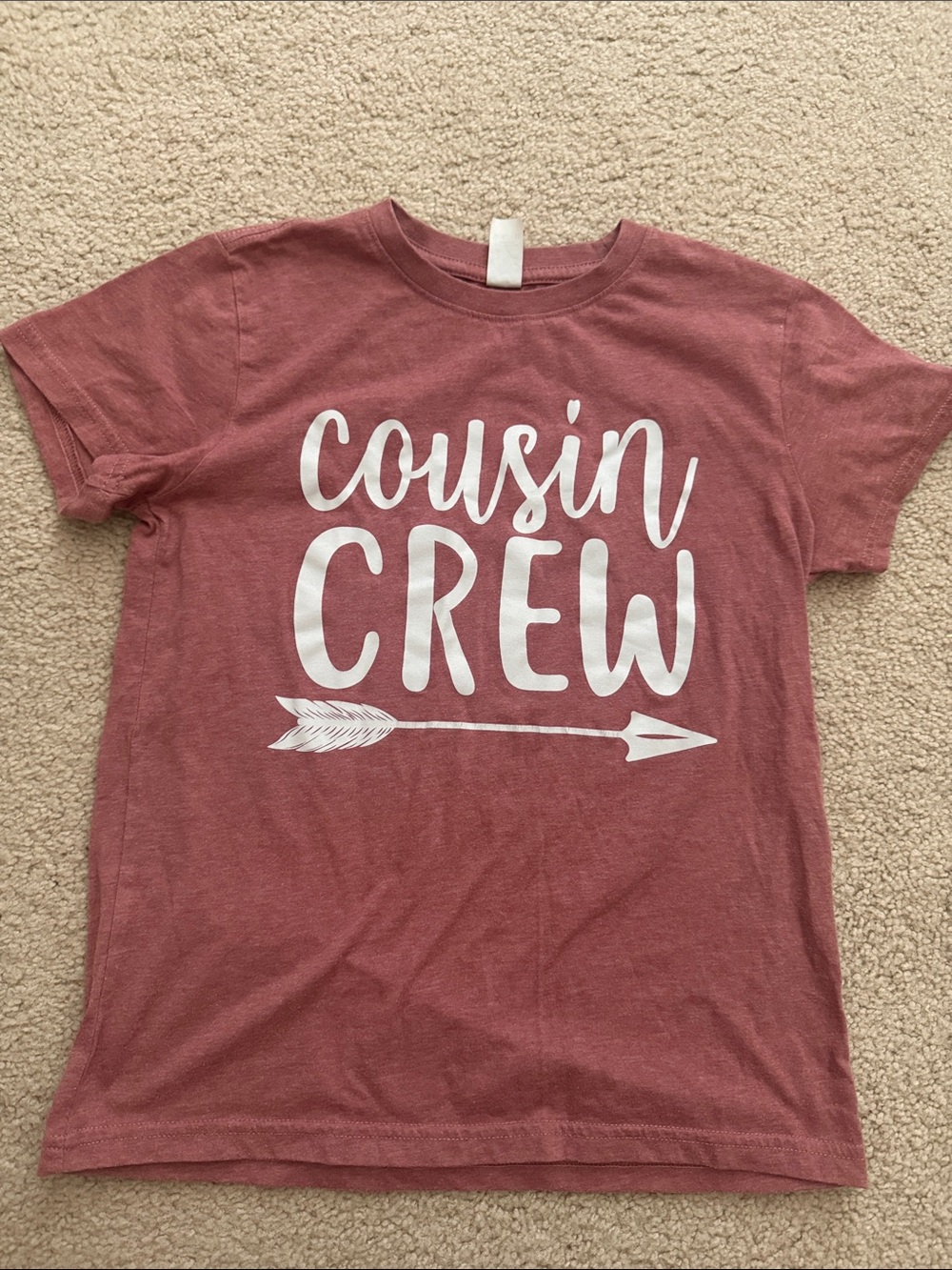 Cousin Crew Kids Tee - Dusty Rose